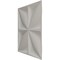 Ekena Millwork 19 5/8in. W x 19 5/8in. H Riley EnduraWall Decorative 3D Wall Panel Covers 2.67 Sq. Ft. WP20X20RLEPE - alternate 5